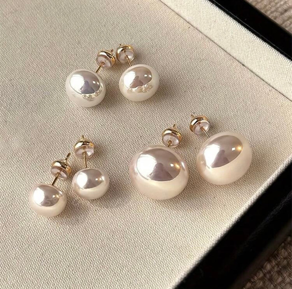 Pearl Drop Earring set