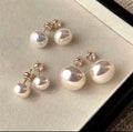 Pearl Drop Earring set