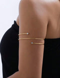 Double layer Rhinestone armlet